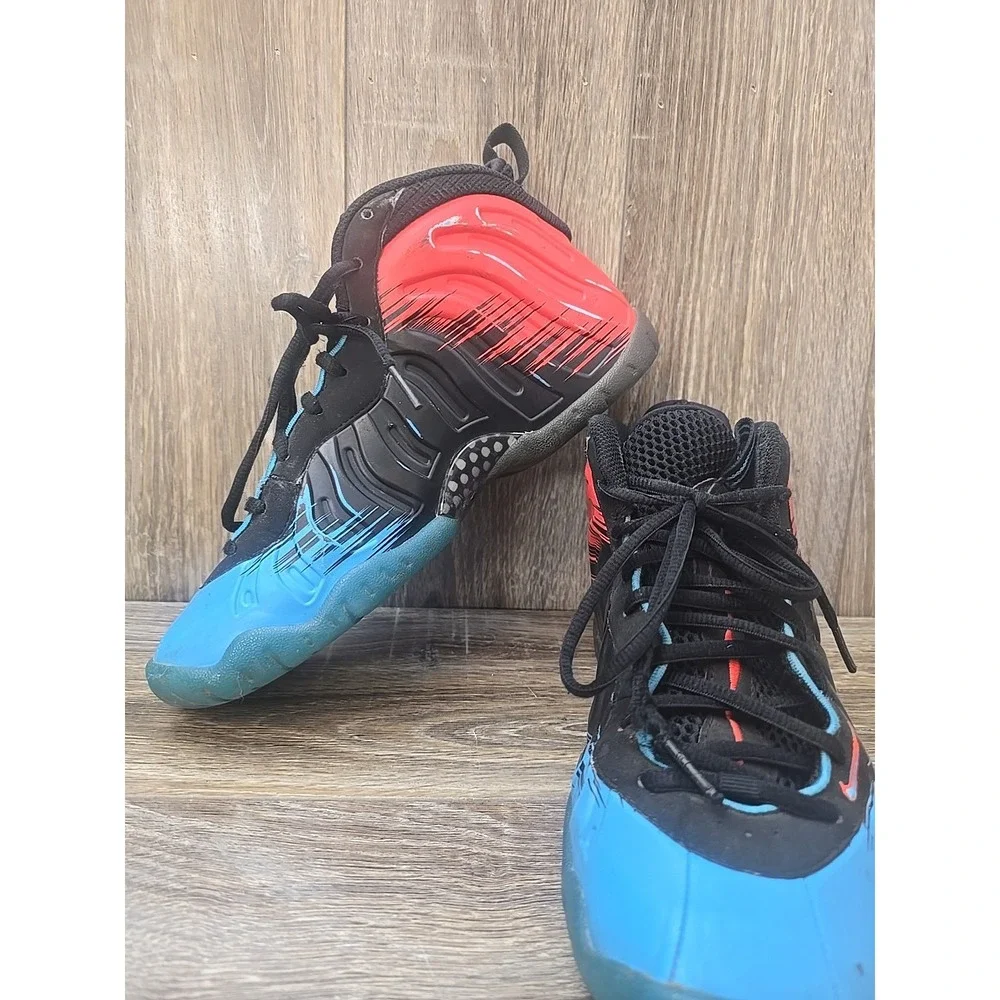 Size 6Y‎  Nike Air Foamposite Pro Spider-Man 2014